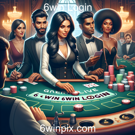 Experiência Imersiva do Cassino Ao Vivo no 6win Login